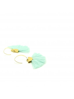 Boucles d'oreilles pompons...