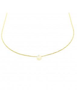 Collier NACRE Or gold...