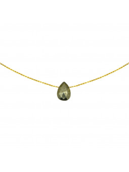 Collier PYRITE Or gold...