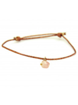 Bracelet AMOUR Quartz rose