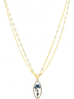 Collier long maille...