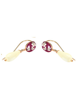 Boucles d'oreilles ROSE...