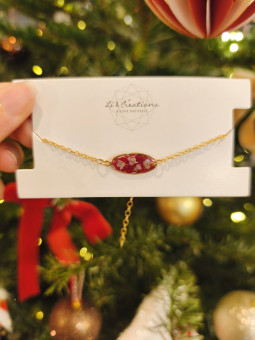 Bracelet ROSE FLEURS...