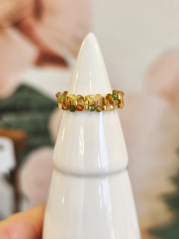 Bague TOURMALINE MULTICOLORE