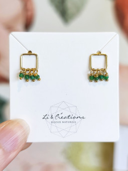 copy of YELLOW pompom earrings