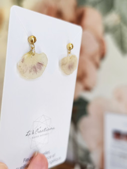 Boucles d'oreilles PENSÉES...